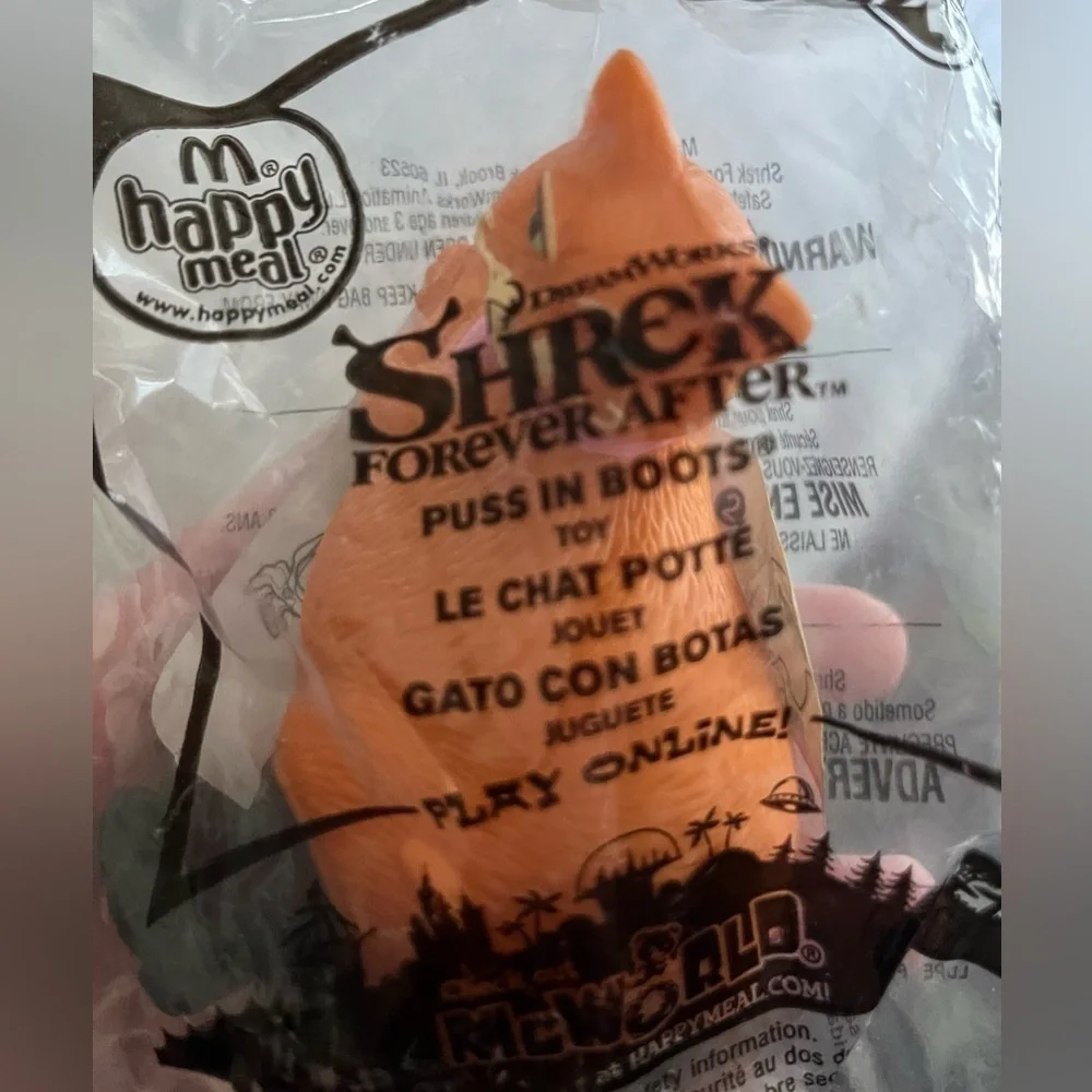 NIP Shrek Forever After (lot of 3) McDonalds Toys
